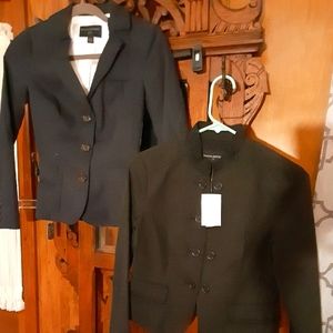 2 Banana Republic blazers.